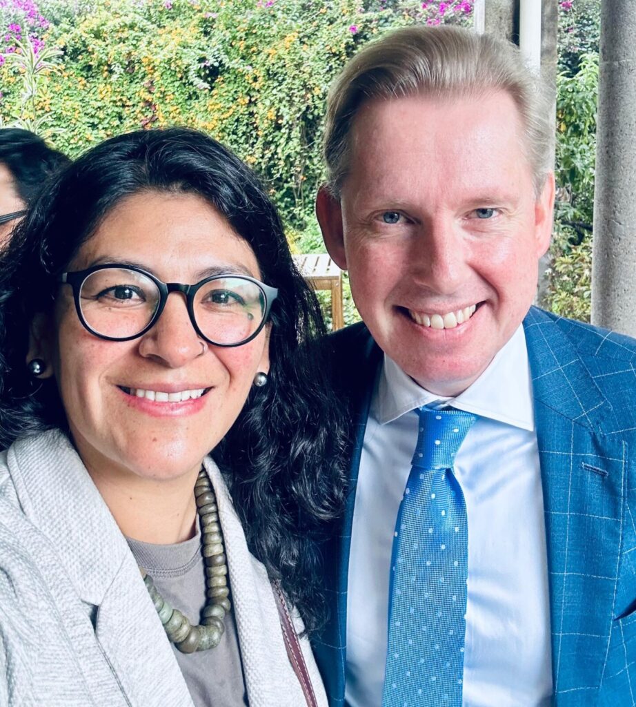 Angélica Cuapio y Gunnar Aldén