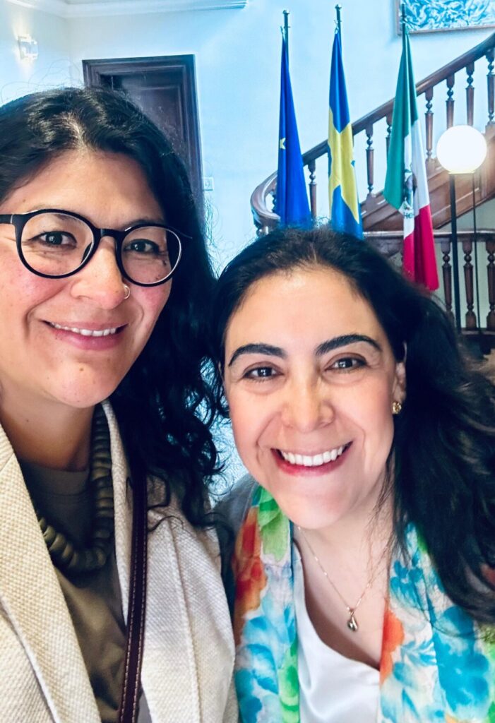 Angélica Cuapio y Melissa Islas